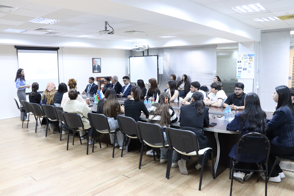 Tarixi Şəxsiyyətlər Klubunun “Gənc alimlərlə görüş” layihəsinin icrası davam edir