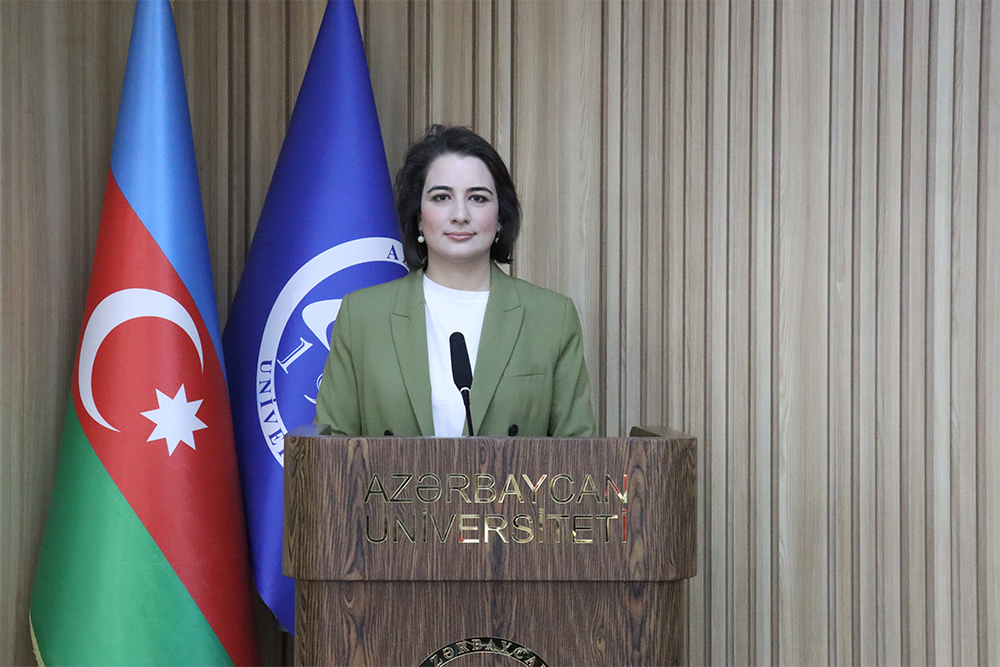 Azərbaycan Universitetində  Dövlət Məşğulluq Agentliyinin mütəxəssisi ilə görüş keçirilib