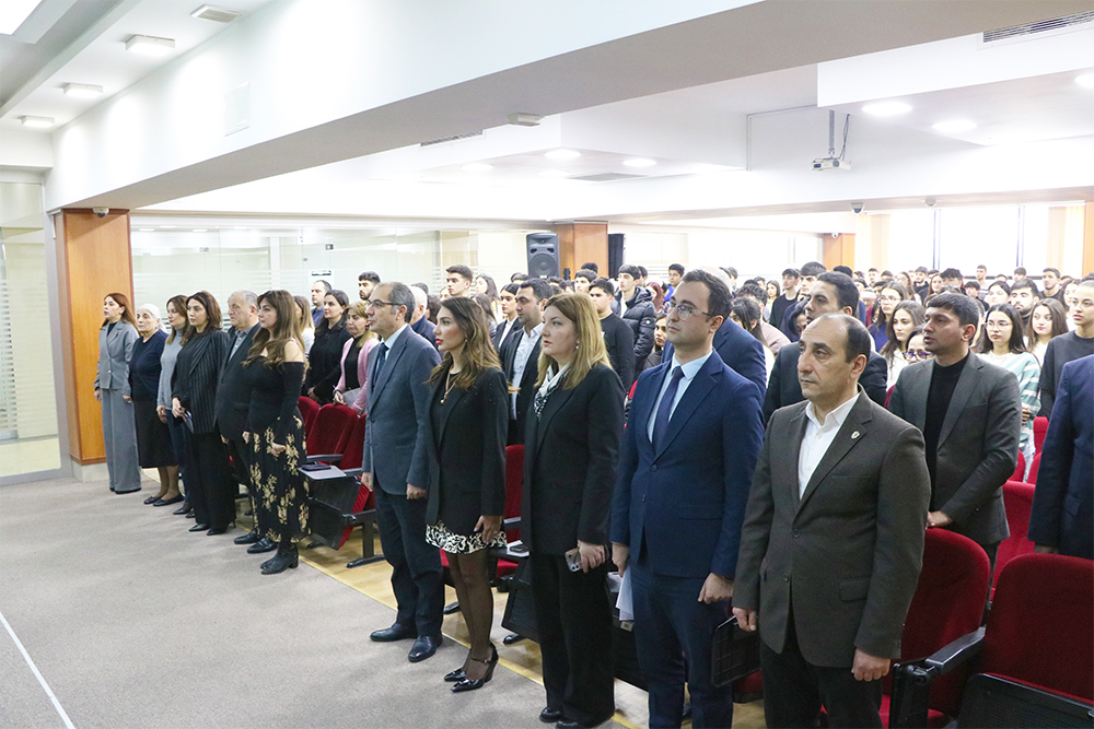 Azərbaycan Universitetində Xocalı soyqırımına həsr olunmuş anım tədbiri  keçirilib