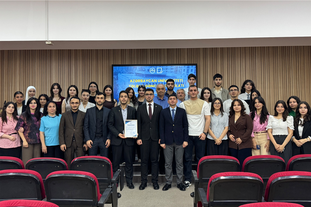 Azərbaycan Universiteti Tələbə Gənclər Təşkilatının illik hesabat konfransı keçirilib