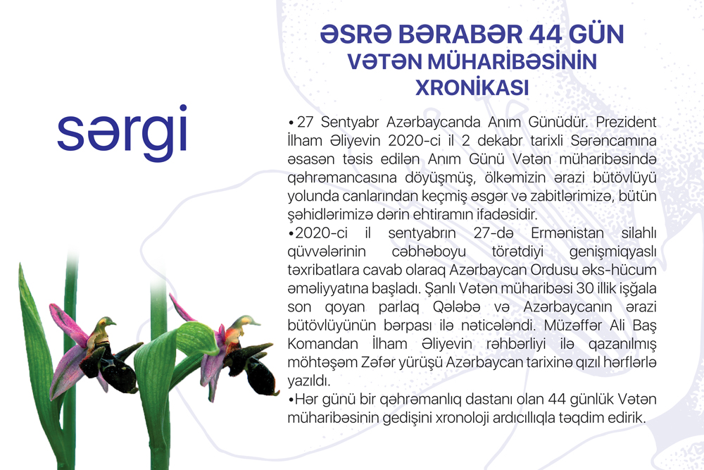 Azərbaycan Universitetində Vətən Müharibəsinə həsr olunmuş sərgi açılıb