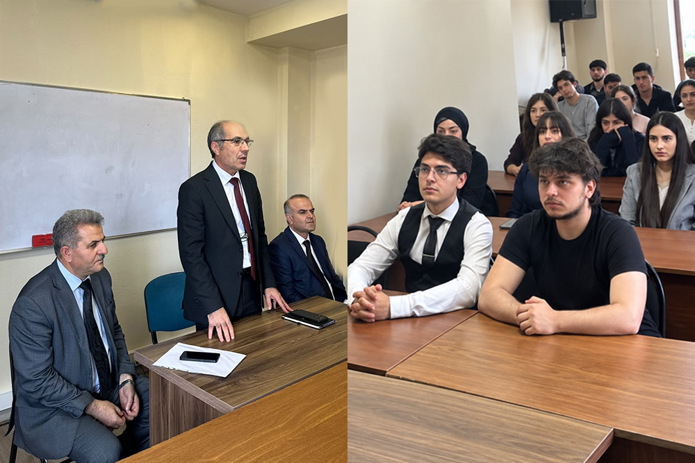 Azərbaycan Universitetində tələbələrin innovativ layihələrdə iştirakı müzakirə olunub
